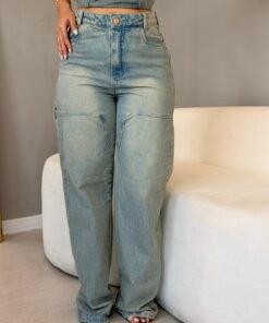 Calça Jeans kylie - Lavagem CLara