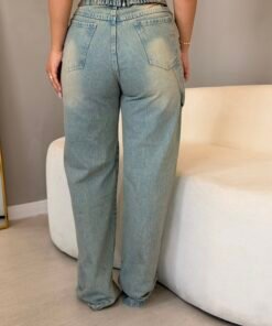 Calça Jeans kylie - Lavagem CLara - Imagem 2