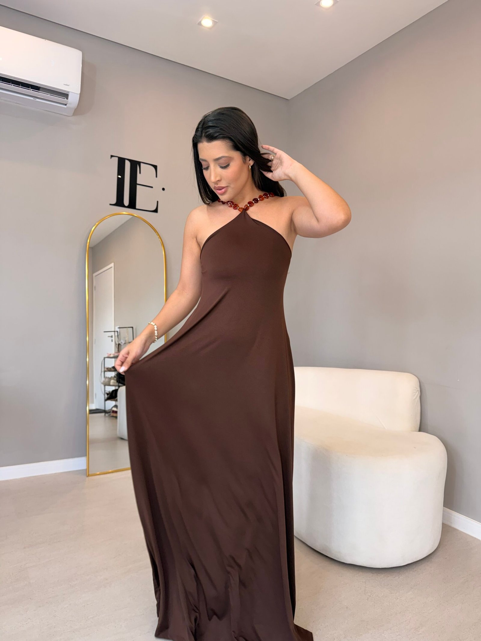 Vestido Longo Pedraria - Imagem 9