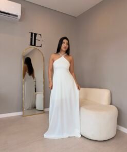 Vestido Longo Pedraria - Imagem 6