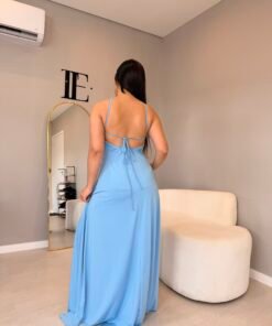 Vestido Longo Pedraria - Imagem 3