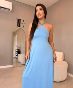 Vestido Longo Pedraria - Imagem 4