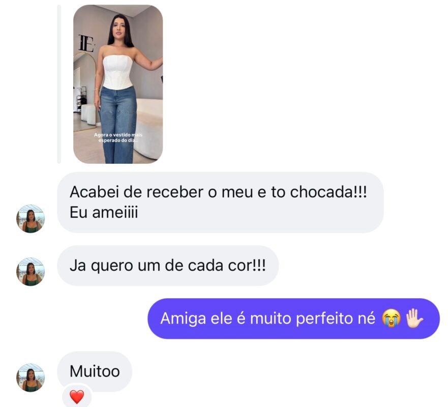 Avaliação de cliente – Corset Modelador Estruturado