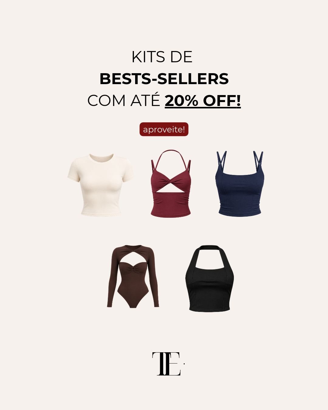 Kits de best-sellers com até 20% OFF - Monte seu Look