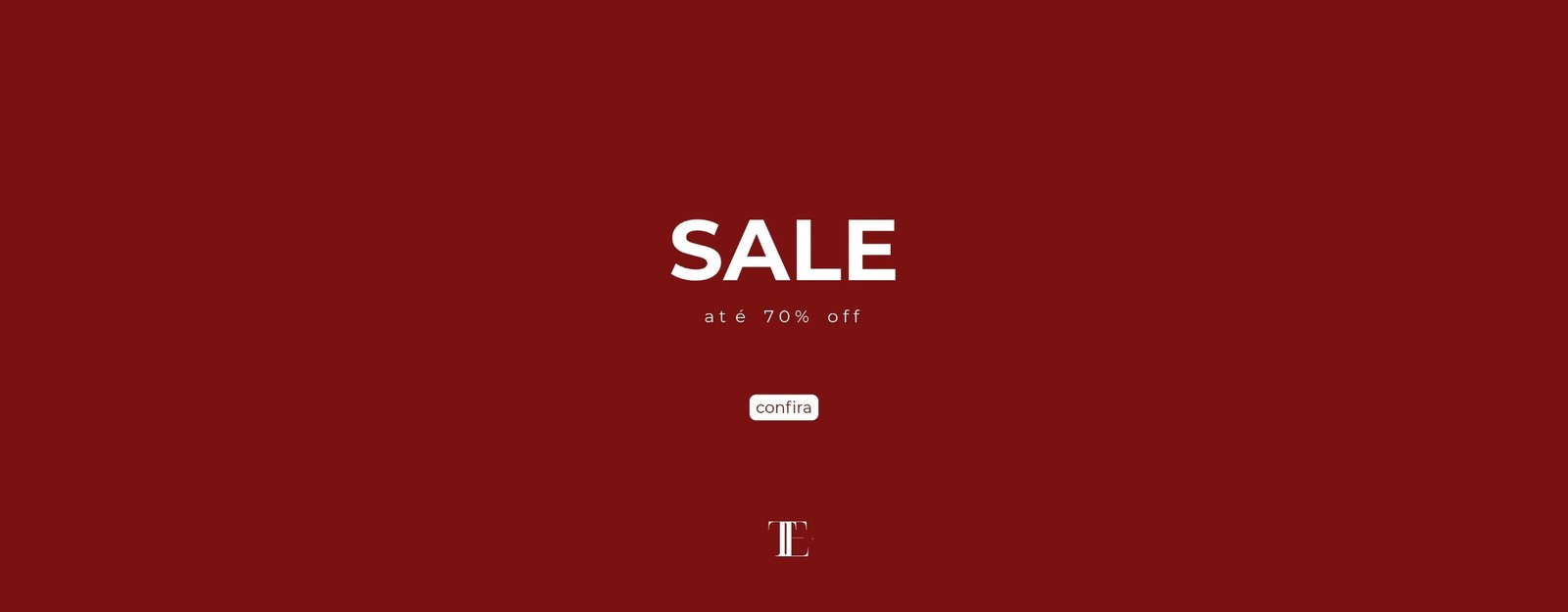 Sale: até 70% off